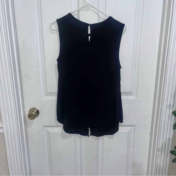 Grace elements black sleeveless top-b1081 - Picture 3 of 4